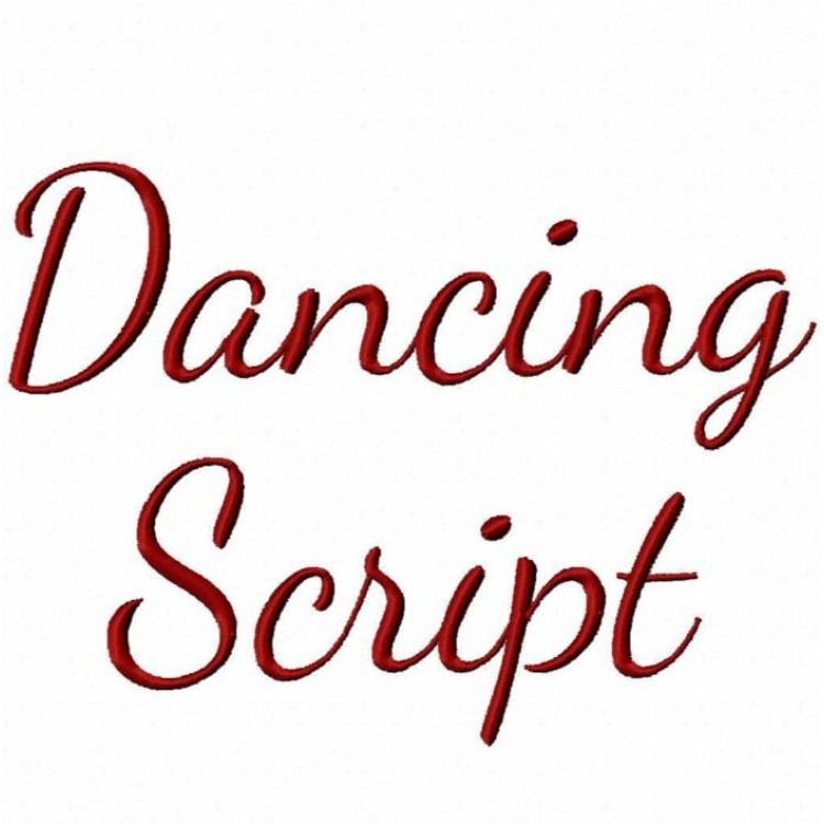 Script Embroidery Fonts Script Embroidery Fonts