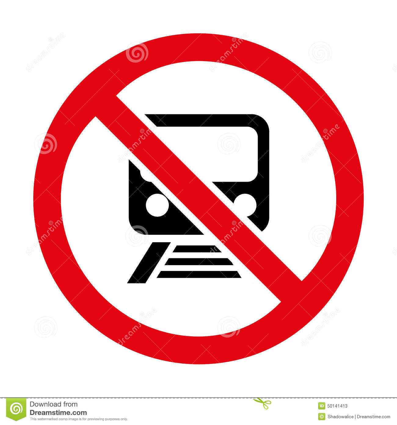 Sign No Train