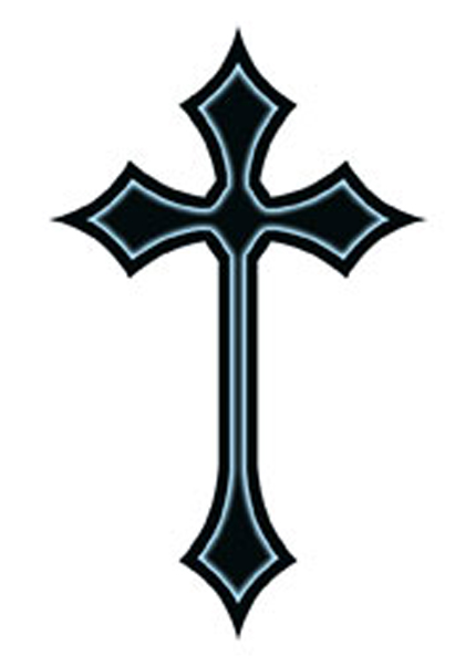 Simple Cross Tattoo Designs