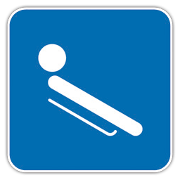 Sochi Olympics Luge Event Icon