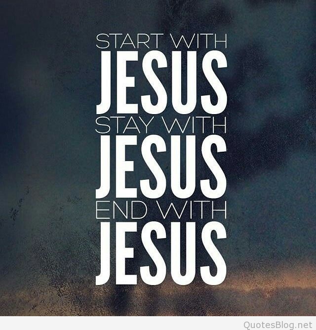 Start with Jesus