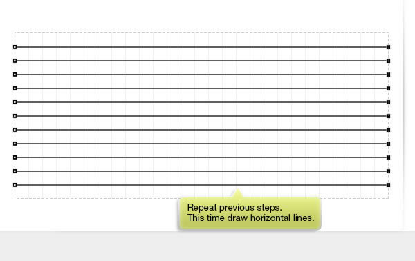 Straight Horizontal Lines to Write On