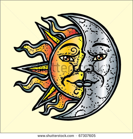 Sun and Moon Symbols