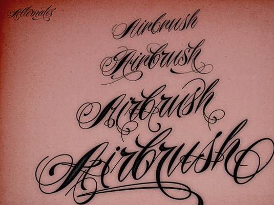 Tattoo Script Fonts