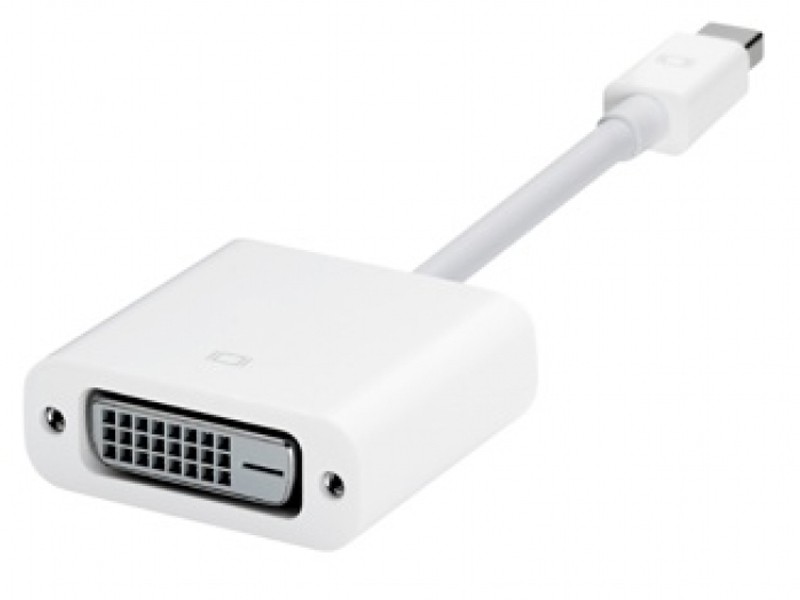 The Apple Mini-DVI to VGA Adapter