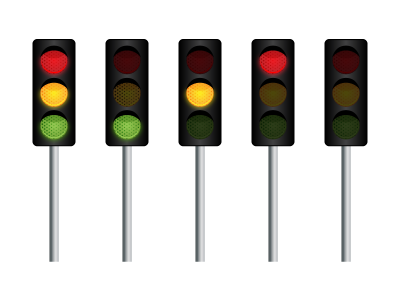 Traffic Light Vector Traffic Light Vector