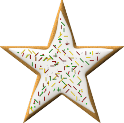 Transparent Christmas Star Clip Art