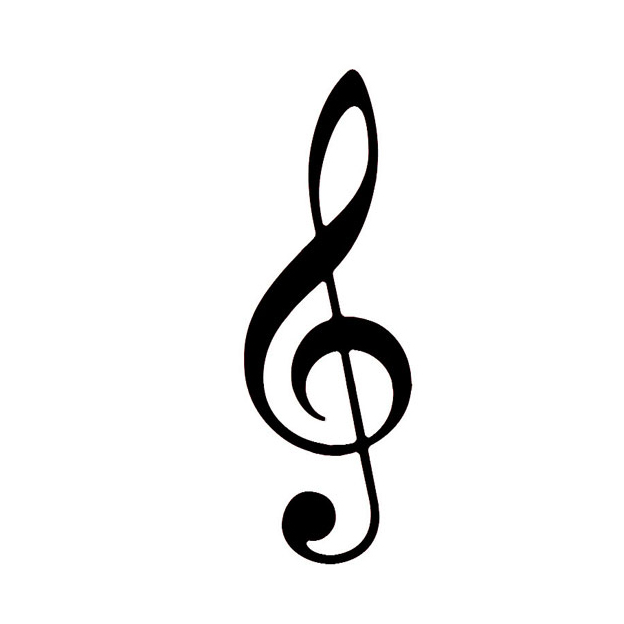 Treble Clef Music Symbols