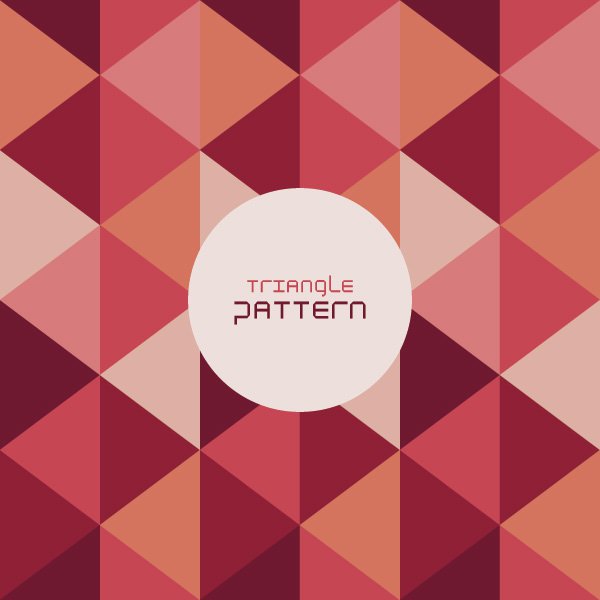 Triangle Pattern Vector Triangle Pattern Vector