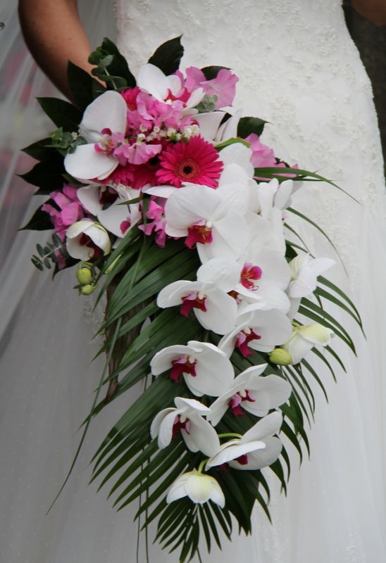 Tropical Flower Wedding Bridal Bouquet