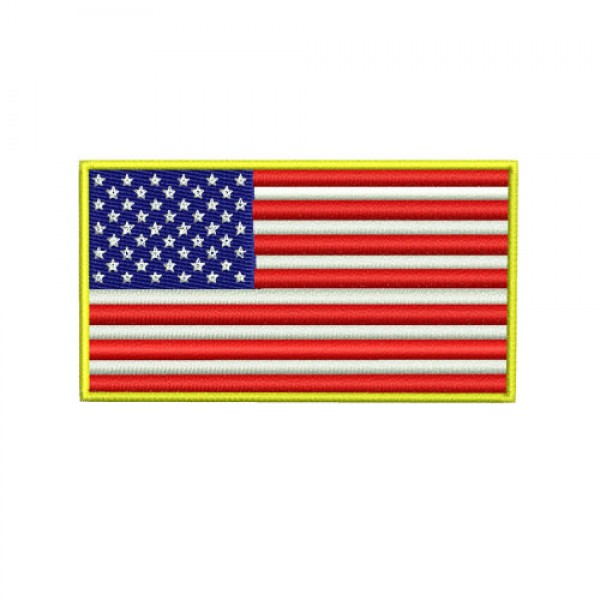 USA Flag Embroidery Design USA Flag Embroidery Design