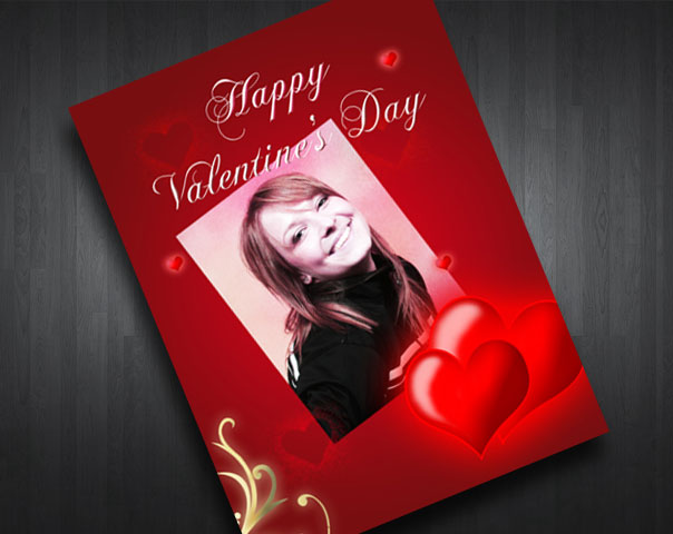 Valentine Card Template Free