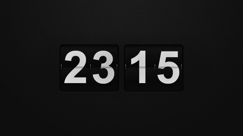 Wall Flip Clock Countdown for Numbers