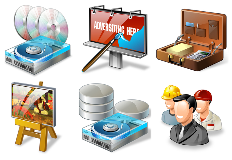 Web Design Services Icons