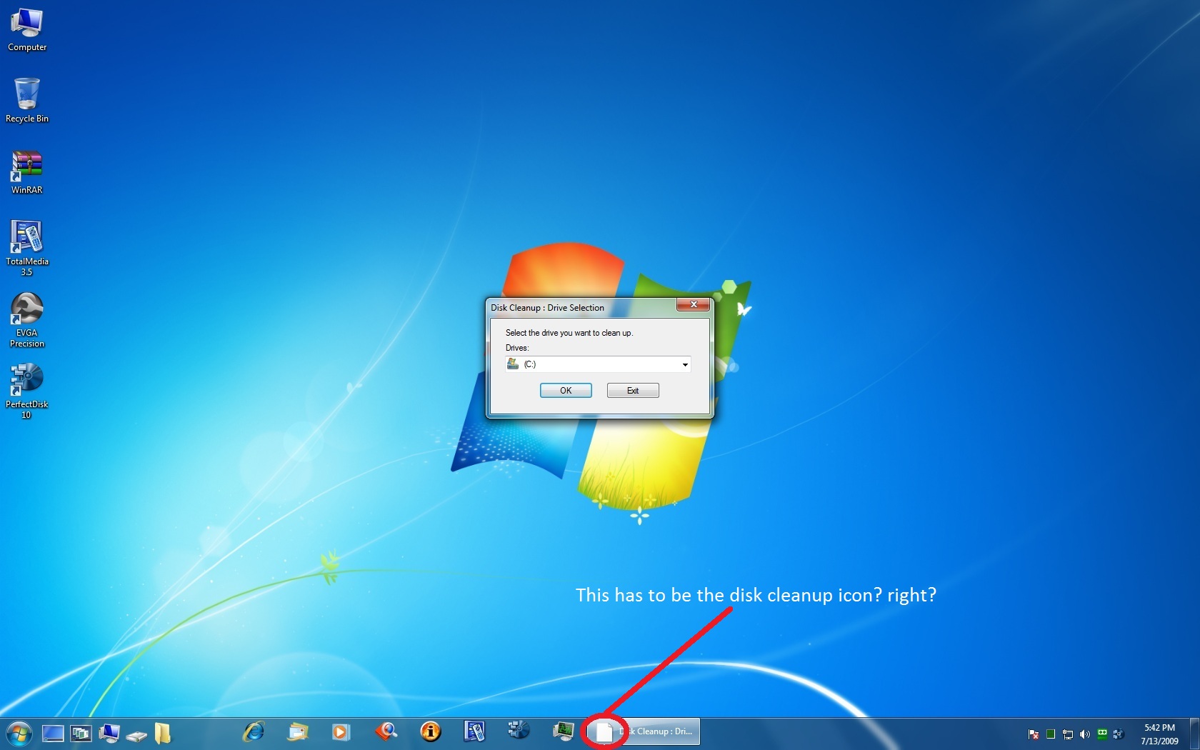 Windows 7 Taskbar Icons