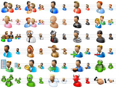 Windows People Icons Windows People Icons