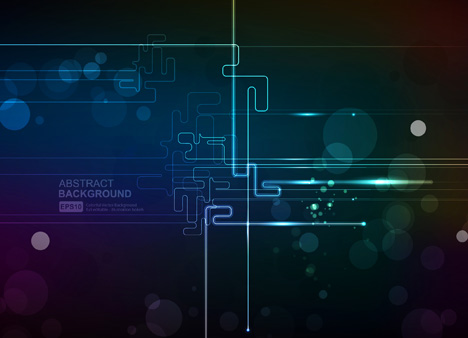 Abstract Technology Vector Abstract Technology Vector