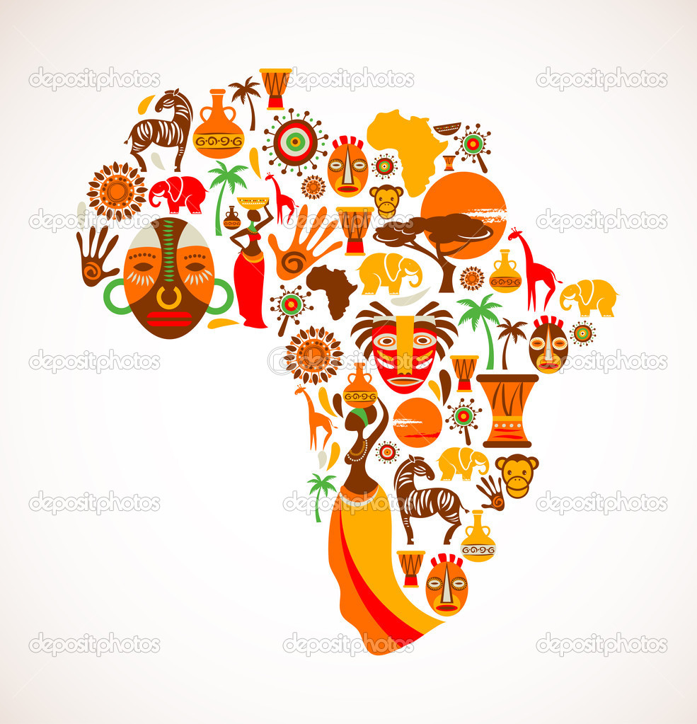 Africa Map Clip Art