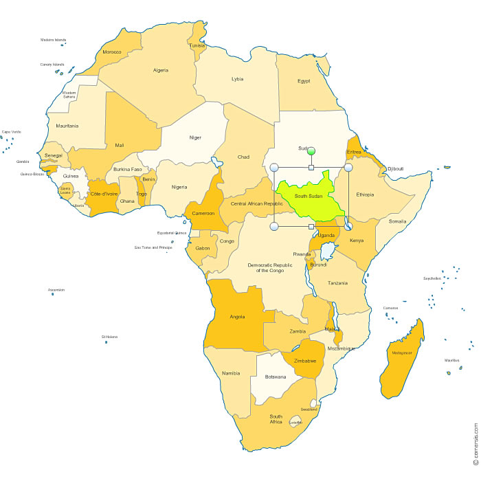 Africa Map Countries