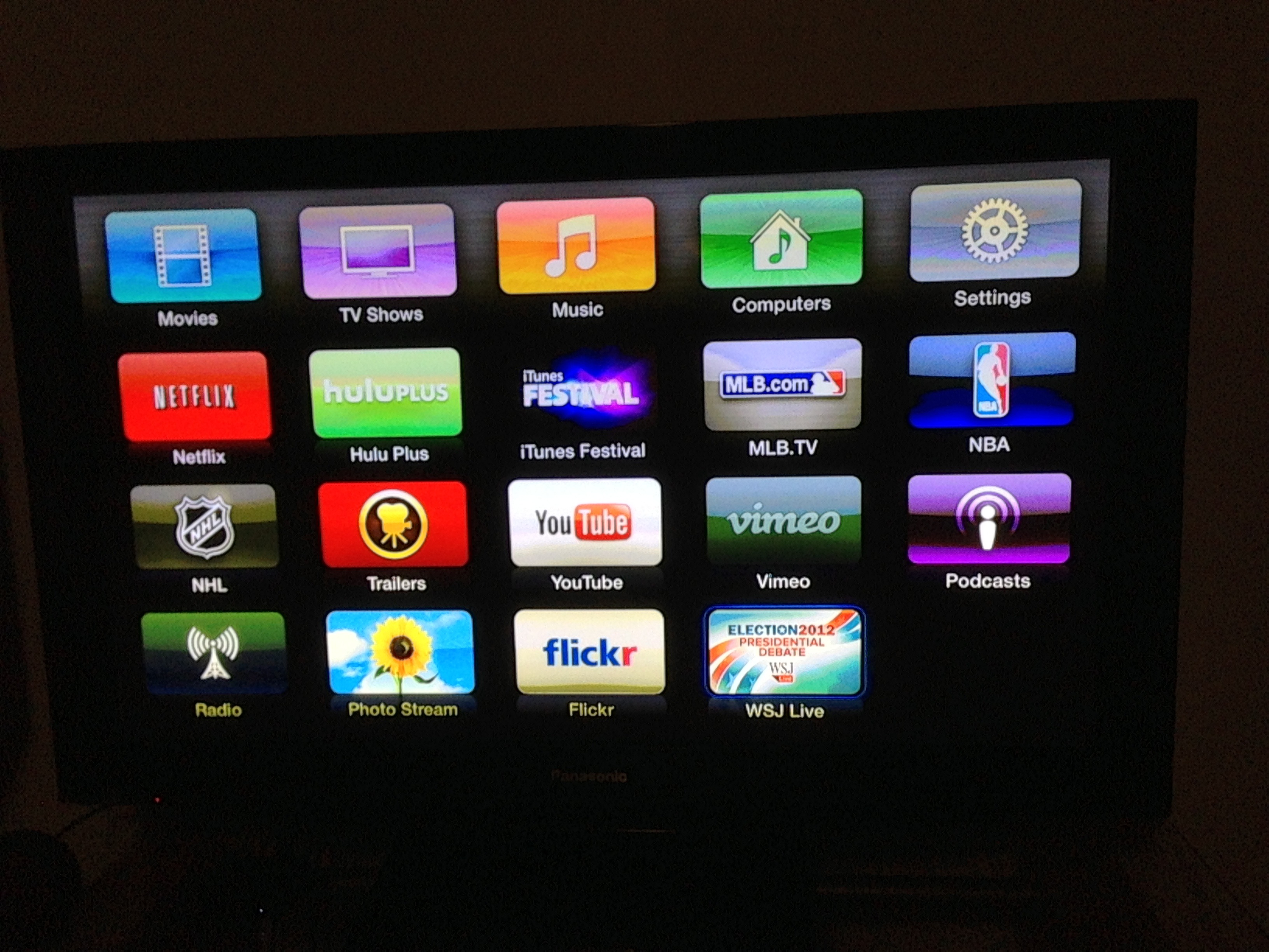 Apple TV App Screen
