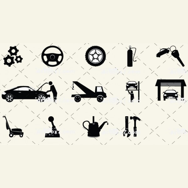 Auto Service Clip Art