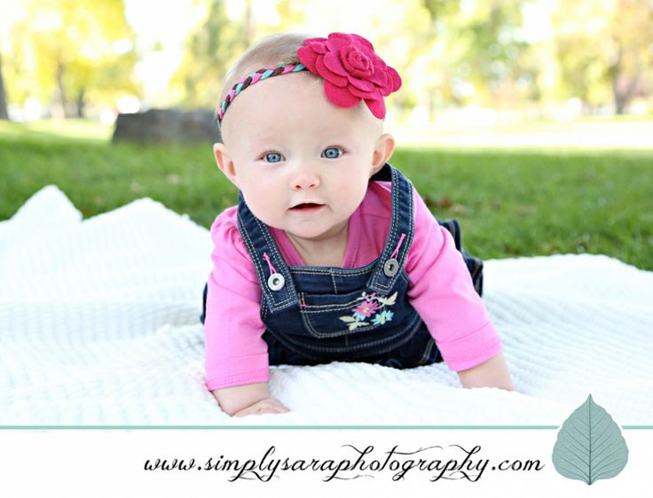 Baby Girl Outdoor Picture Ideas