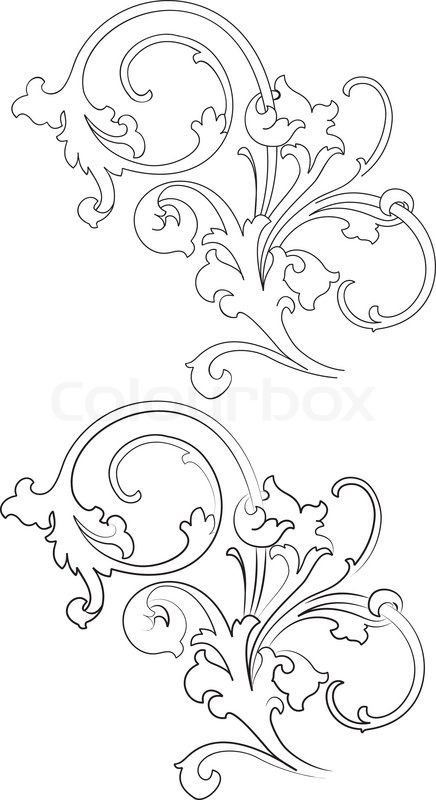 Baroque Tattoo Designs