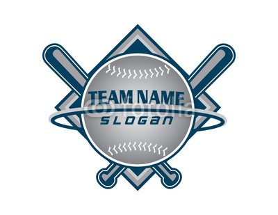 Baseball Team Logo Vector