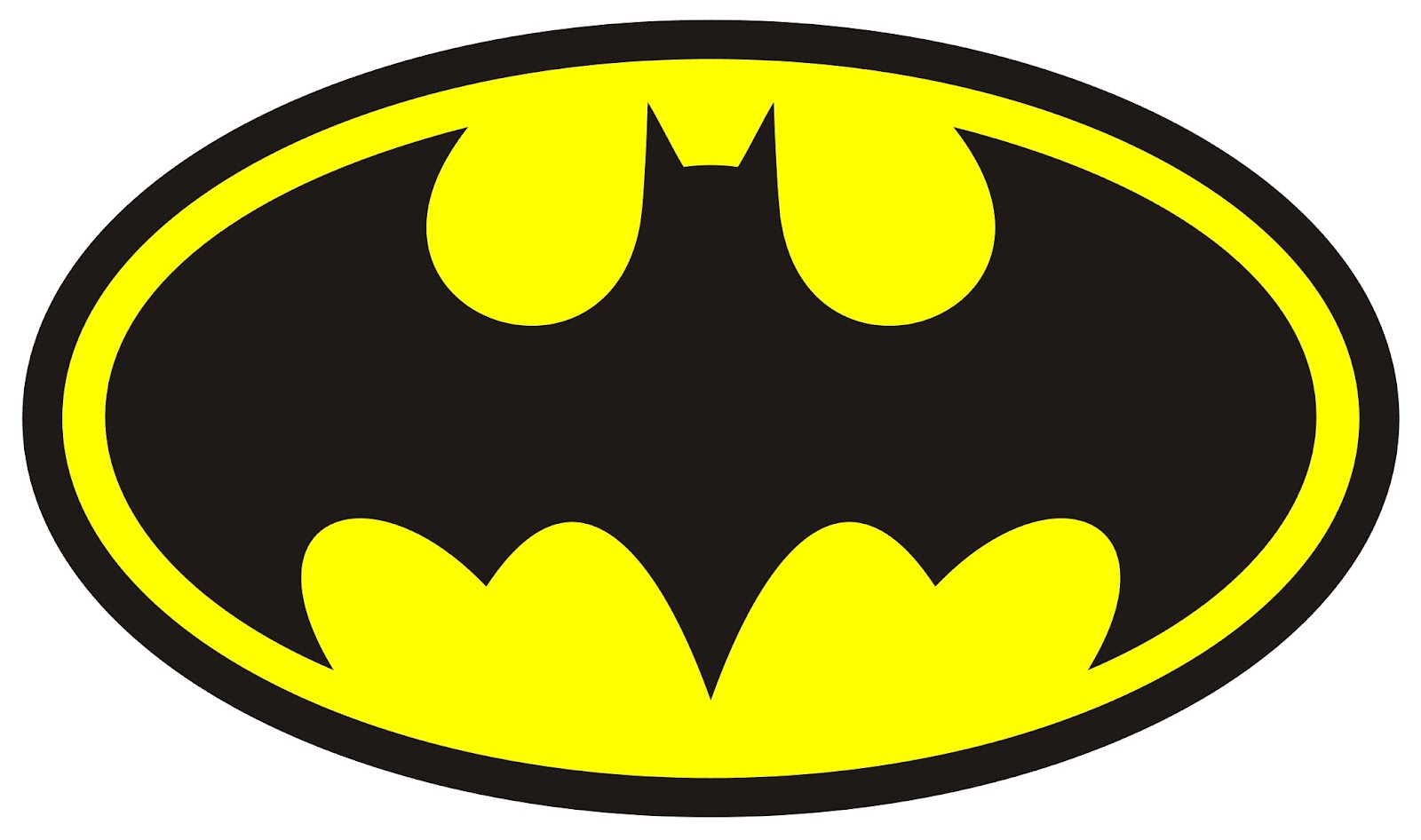 Batman Logo Template