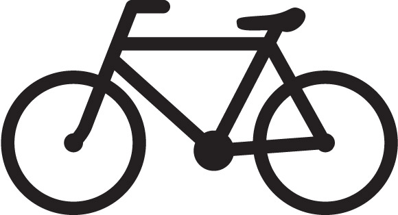 14 Bus And Bicycle Icons Images