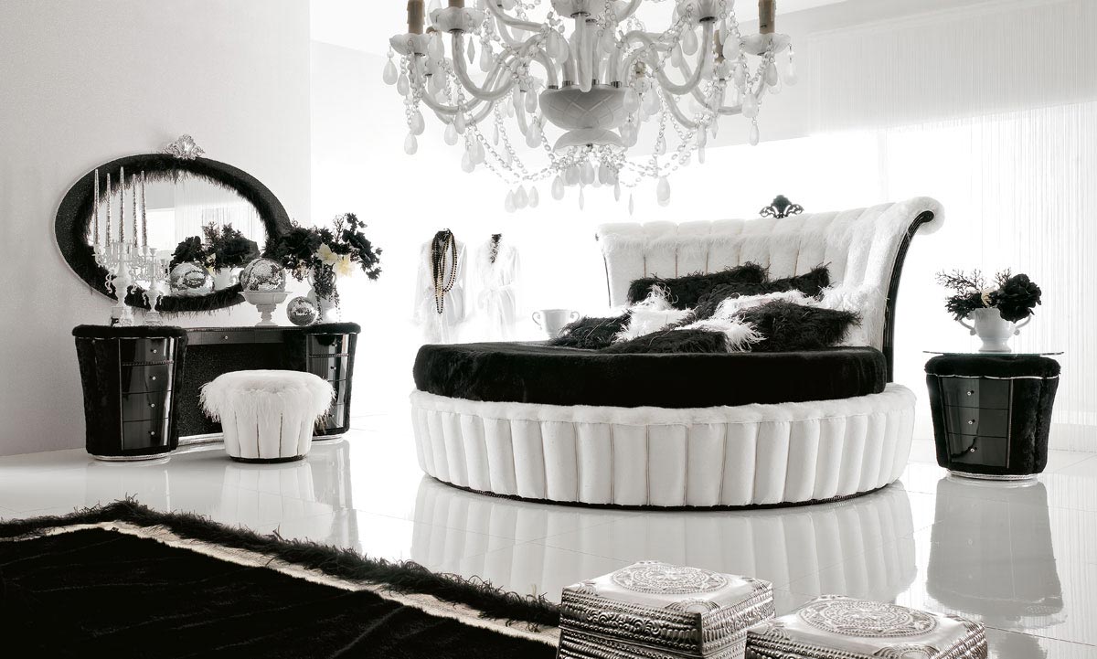 Black and White Bedroom Design Black and White Bedroom Design