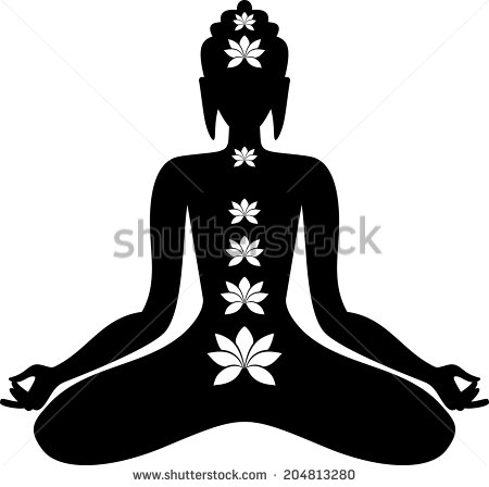 6 Buddha Sitting Vector Images