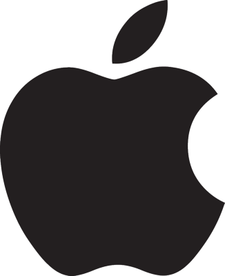 Black Apple Logo