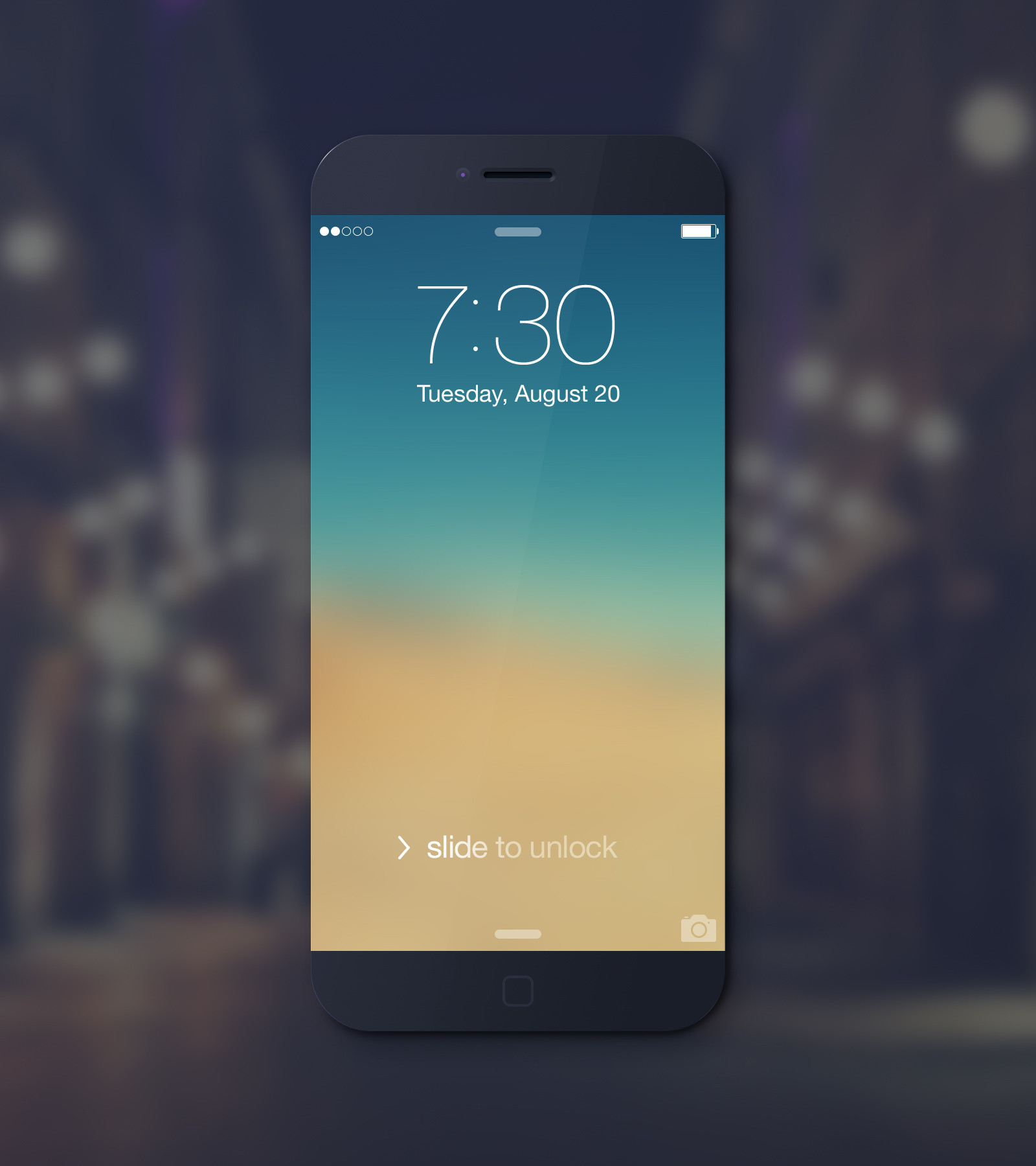 Black iPhone 6 Mockup