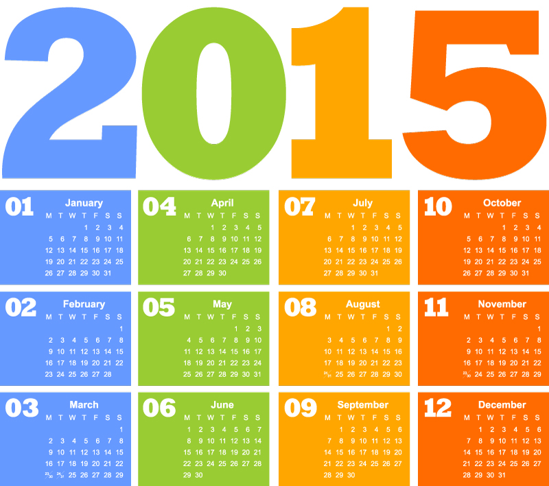 Calendar 2015 Free Download