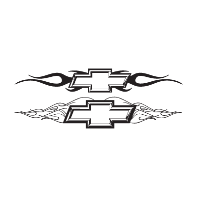 Chevy with Flames Vector Logos Chevy with Flames Vector Logos