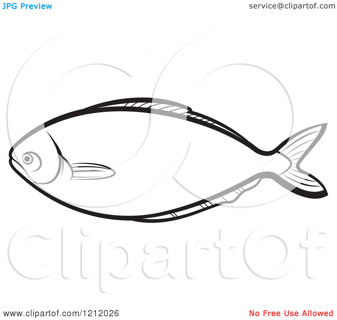 Christian Fish Clip Art Black and White