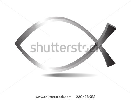 Christian Fish Symbol Vector