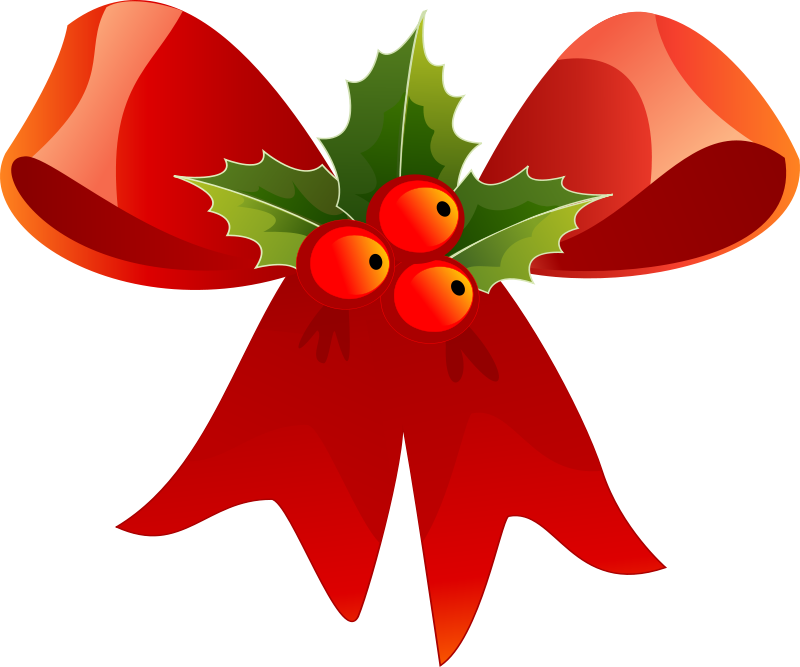 Christmas Ribbon Clip Art