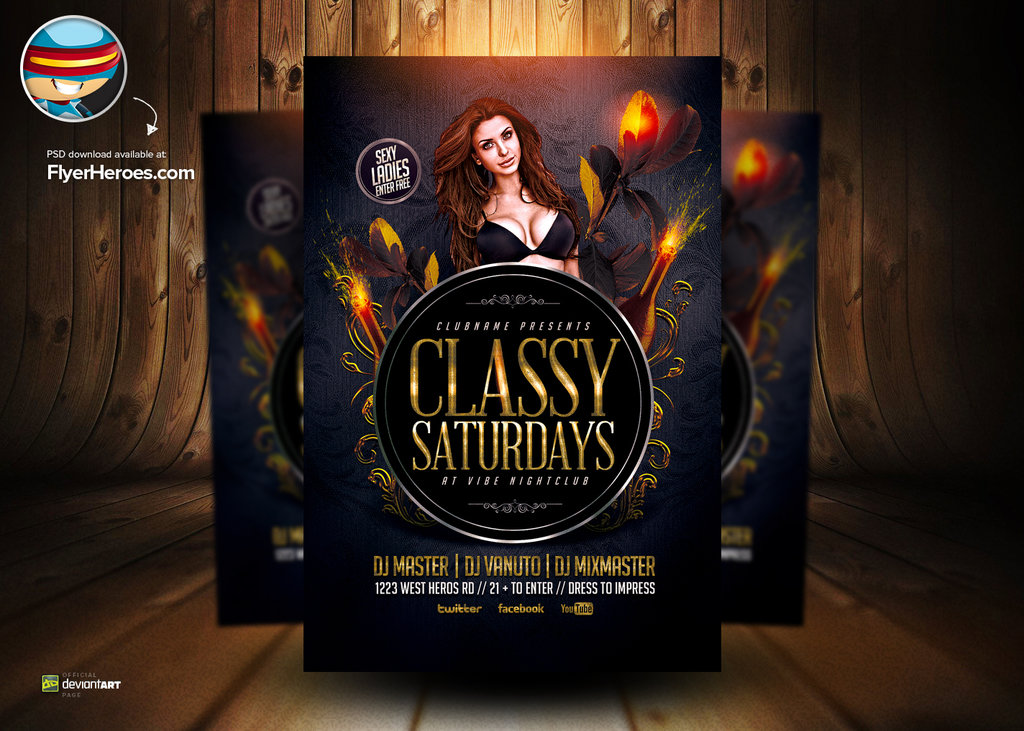 Classy Club Flyer Template