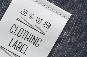 Clothing Label PSD Mockup