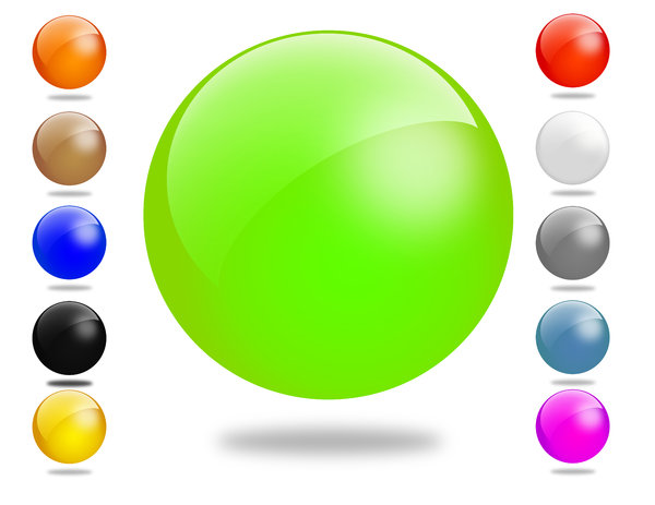 Colored Circle Logo Icon PNG