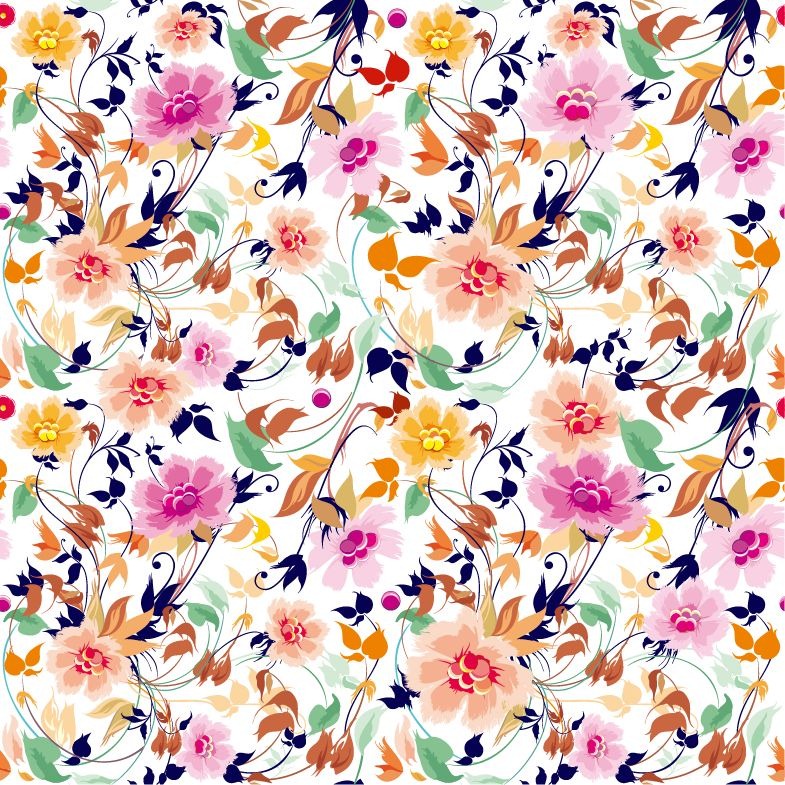 Colorful Flower Pattern