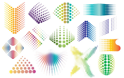 Comic Book Dot Vector Pattern Comic Book Dot Vector Pattern