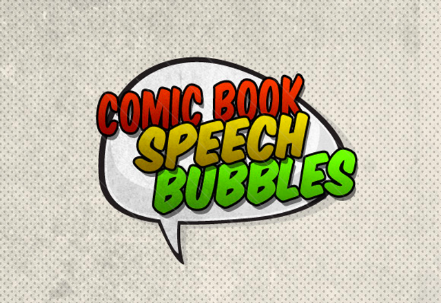 Comic Book Speech Bubble Font