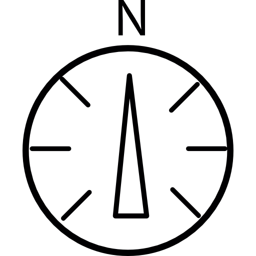 Compass North Symbol Compass North Symbol