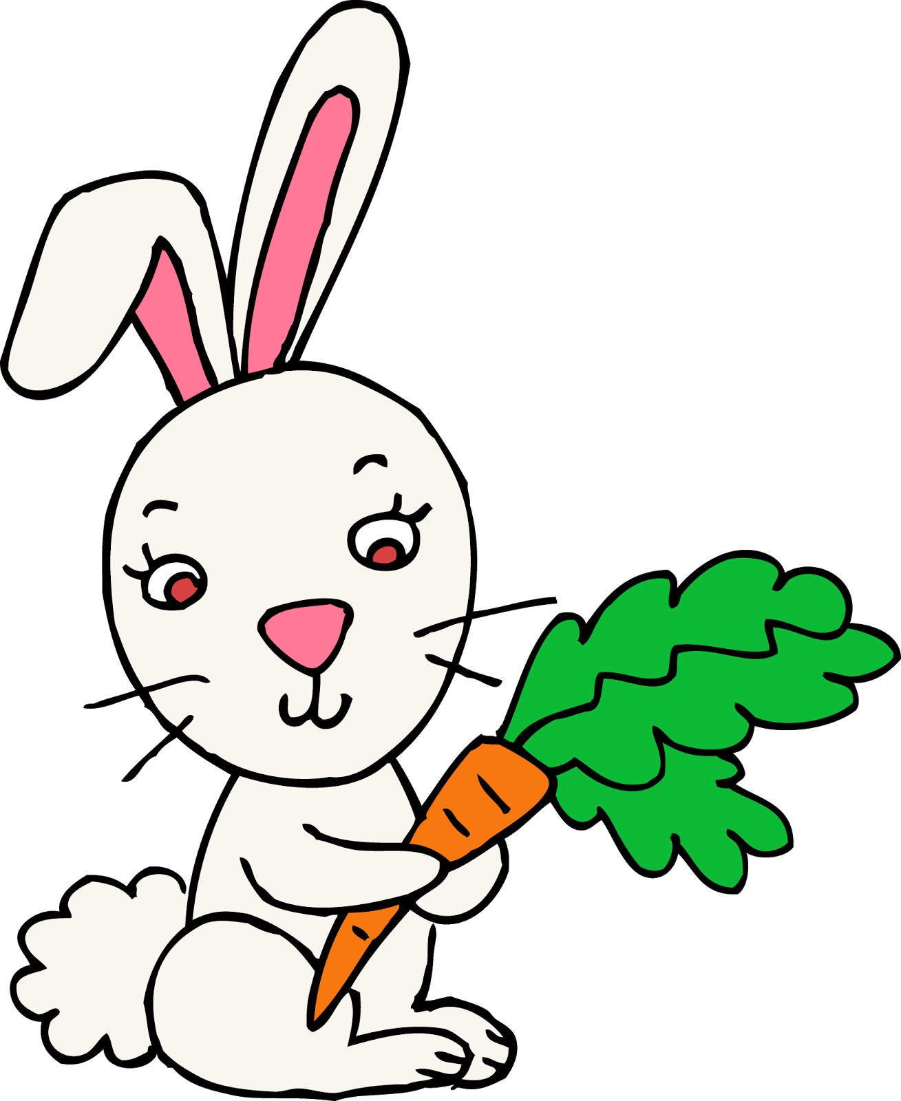 Cute Easter Bunny Clip Art