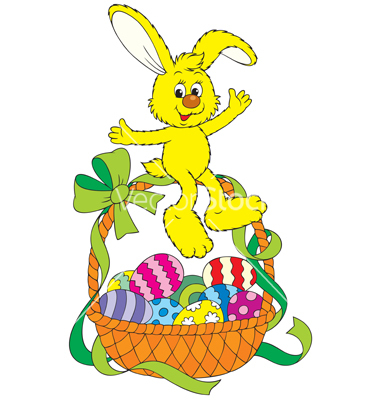 Easter Bunny Vector Art
