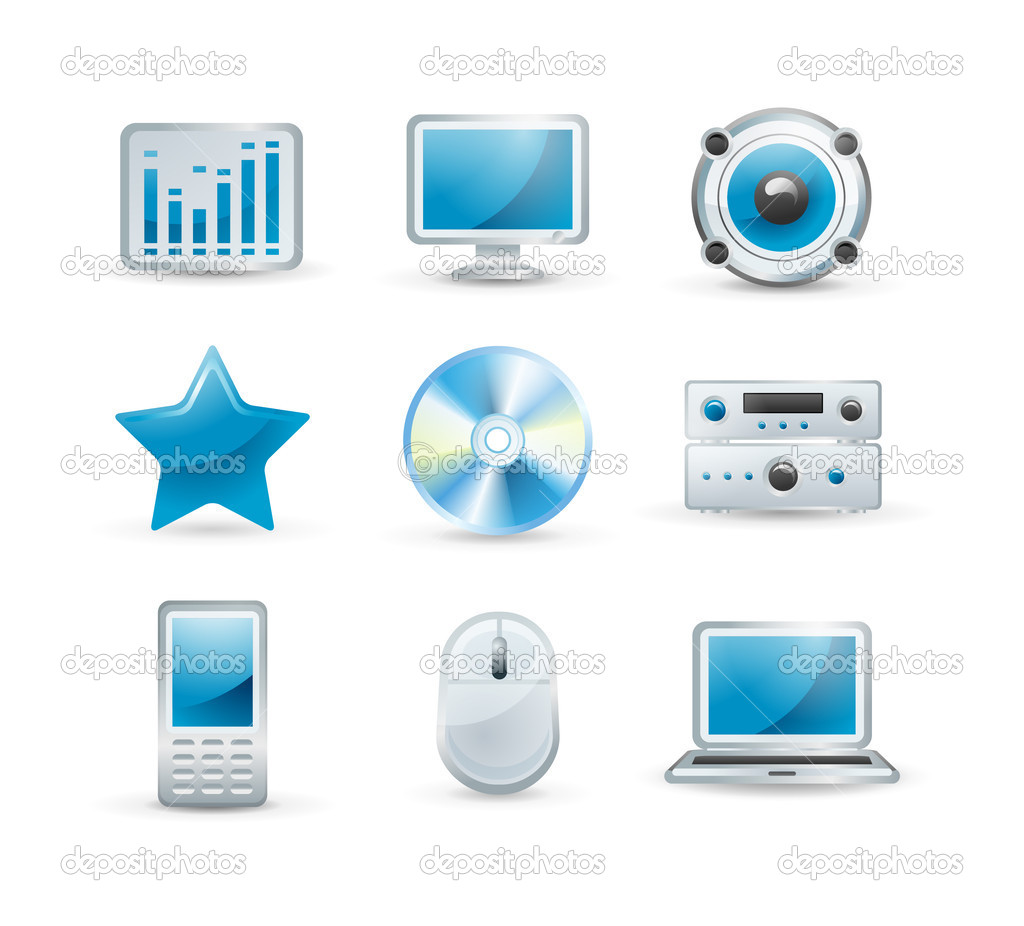 Electronic and Computer Icons
