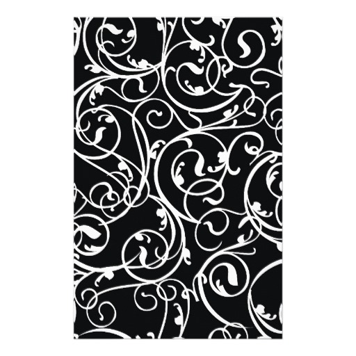 Elegant Black and White Vintage Patterns Elegant Black and White Vintage Patterns
